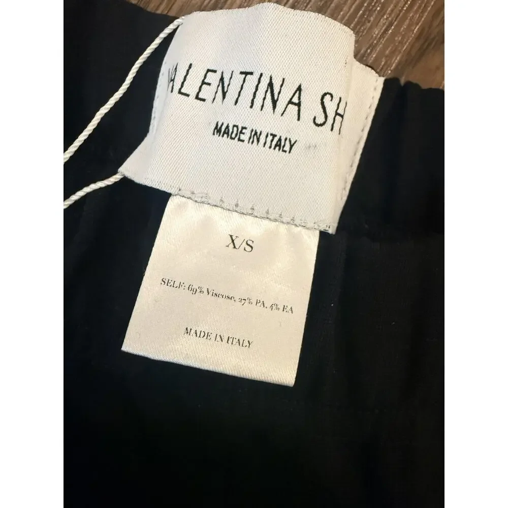 NEW Valentina Shah LAURA PANTS- Black with Rhinestones - Size XS/Small - Picture 5 of 7